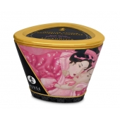 Массажная свеча Rose Petals с ароматом розы - 170 мл. - Shunga - купить с доставкой в Липецке