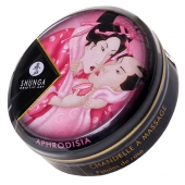 Массажная свеча Rose Petals с ароматом розы - 30 мл. - Shunga - купить с доставкой в Липецке
