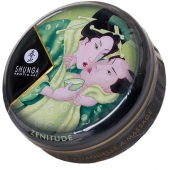 Массажная свеча Exotic Green Tea с ароматом зелёного чая - 30 мл. - Shunga - купить с доставкой в Липецке