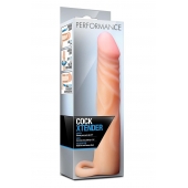 Телесная насадка на пенис Cock Xtender - 17,7 см. - Blush Novelties - в Липецке купить с доставкой