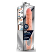 Телесная насадка на пенис 9 Inch Cock Sheath Extender - 22,2 см. - Blush Novelties - в Липецке купить с доставкой