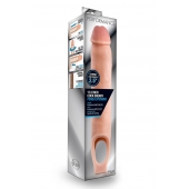 Телесная насадка на пенис 11.5 Inch Cock Sheath Penis Extender - 29,2 см. - Blush Novelties - в Липецке купить с доставкой