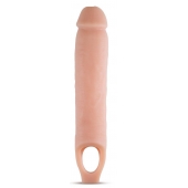 Телесная насадка на пенис 11.5 Inch Cock Sheath Penis Extender - 29,2 см. - Blush Novelties - в Липецке купить с доставкой