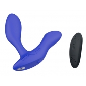 Синий анальный вибратор We-Vibe Vector+ - We-vibe - в Липецке купить с доставкой