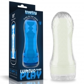 Светящийся в темноте мастурбатор Lumino Play Masturbator Pocketed - Lovetoy - в Липецке купить с доставкой