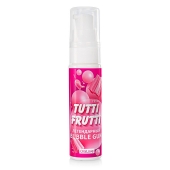 Интимный гель на водной основе Tutti-Frutti Bubble Gum - 30 гр. - Биоритм - купить с доставкой в Липецке