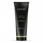 Массажный легкий крем WICKED Sage plus Sea Salt - 120 мл. - Wicked - купить с доставкой в Липецке