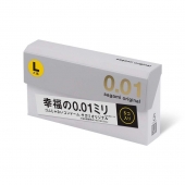 Презервативы Sagami Original 0.02 L-size увеличенного размера - 5 шт. - Sagami - купить с доставкой в Липецке