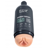 Телесный мастурбатор-вагина Shower Therapy Milk Me Honey - Pipedream - в Липецке купить с доставкой