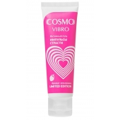 Возбуждающий гель на водно-силиконовой основе Cosmo Vibro с ароматом земляники - 50 гр. - Биоритм - купить с доставкой в Липецке