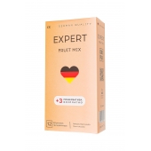Ароматизированные презервативы EXPERT Fruit Mix - 12 шт.(+3 в подарок) - Expert - купить с доставкой в Липецке