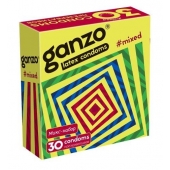 Микс-набор из 30 презервативов Ganzo Mixed - Ganzo - купить с доставкой в Липецке