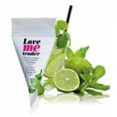 Съедобное согревающее массажное масло Love Me Tender Mojito с ароматом мохито - 10 мл. - Love to Love - купить с доставкой в Липецке