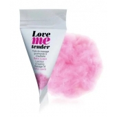 Съедобное согревающее массажное масло Love Me Tender Cotton Candy с ароматом сладкой ваты - 10 мл. - Love to Love - купить с доставкой в Липецке