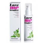 Съедобное согревающее массажное масло Love Me Tender Mojito с ароматом мохито - 100 мл. - Love to Love - купить с доставкой в Липецке