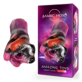 Разноцветный фантазийный мастурбатор - Bior toys - в Липецке купить с доставкой