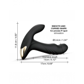 Черный вибромассажер простаты Multi P-Joy с 3 моторами - Dorcel - в Липецке купить с доставкой