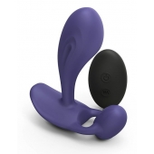 Темно-синий вибромассажер Witty P G Vibrator with Remote Control - Love to Love - в Липецке купить с доставкой