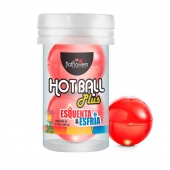 Лубрикант на масляной основе Hot Ball Plus с охлаждающе-разогревающим эффектом (2 шарика по 3 гр.) - HotFlowers - купить с доставкой в Липецке