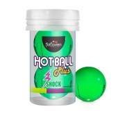Лубрикант на силиконовой основе Hot Ball Plus с покалывающим эффектом (2 шарика по 3 гр.) - HotFlowers - купить с доставкой в Липецке