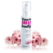 Силиконовый лубрикант 2-в-1 Touch My Body с ароматом вишнёвого цвета - 100 мл. - Love to Love - купить с доставкой в Липецке