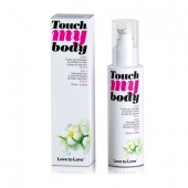 Силиконовый лубрикант 2-в-1 Touch My Body с ароматом моной - 100 мл. - Love to Love - купить с доставкой в Липецке