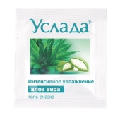 Гель-смазка «Услада с алоэ» - 3 гр. - Биоритм - купить с доставкой в Липецке