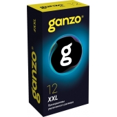 Презервативы увеличенного размера Ganzo XXL - 12 шт. - Ganzo - купить с доставкой в Липецке