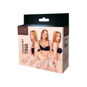 Набор из 3 мастурбаторов The Girl Next Door Tina - Dream Toys - в Липецке купить с доставкой