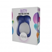 Синее эрекционное виброкольцо Nutty - Adrien Lastic - в Липецке купить с доставкой