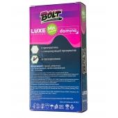 Набор презервативов Bolt Condoms - Luxe - купить с доставкой в Липецке