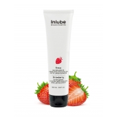Лубрикант на водной основе Nuei Inlube с алоэ вера и ароматом клубники - 100 мл. - Nuei cosmetics - купить с доставкой в Липецке