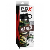 Мастурбатор в камуфляжной колбе Fap Flask - Pipedream - в Липецке купить с доставкой
