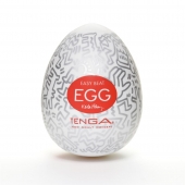 Мастурбатор-яйцо Keith Haring EGG PARTY - Tenga - в Липецке купить с доставкой