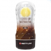 Прозрачный текстурированный мастурбатор Vacuum Cup Masturbator Stellar - Baile - в Липецке купить с доставкой
