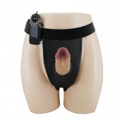 Полый вибрострапон на регулируемых трусиках Draven - 17,5 см. - Baile - купить с доставкой в Липецке