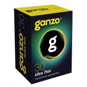 Супертонкие презервативы Ganzo Ultra thin - 30 шт. - Ganzo - купить с доставкой в Липецке