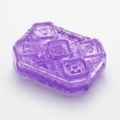 Фиолетовый мастурбатор-стимулятор Tenga Uni Amethyst - Tenga - в Липецке купить с доставкой