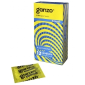 Классические презервативы с обильной смазкой Ganzo Classic - 12 шт. - Ganzo - купить с доставкой в Липецке