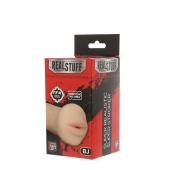 Нежный мастурбатор-ротик REALSTUFF 5INCH MASTURBATOR BJ - Dream Toys - в Липецке купить с доставкой