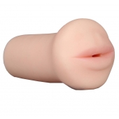 Нежный мастурбатор-ротик REALSTUFF 5INCH MASTURBATOR BJ - Dream Toys - в Липецке купить с доставкой