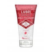 Интимный гель-смазка на водной основе Lubrimax Magic Strawberry - 75 мл. - ИнтелБИО - купить с доставкой в Липецке