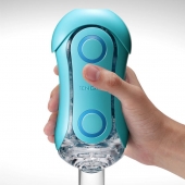 Голубой мастурбатор Tenga Flip ORB Ocean - Tenga - в Липецке купить с доставкой