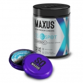 Гладкие презервативы Maxus G spot с двойной спиралью - 15 шт. - Maxus - купить с доставкой в Липецке