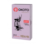 Презервативы OKOTO Mega Mix - 12 шт. - Sitabella - купить с доставкой в Липецке