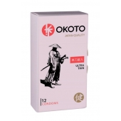 Тонкие презервативы OKOTO Ultra Thin - 12 шт. - Sitabella - купить с доставкой в Липецке