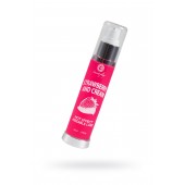 Массажное масло 2-в-1 с разогревающим эффектом и вкусом клубники со сливками - 50 мл. - Secret Play - купить с доставкой в Липецке