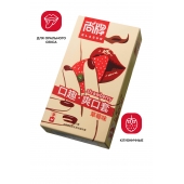 Презервативы Elasun Strawberry с аромато клубники - 10 шт. - Elasun - купить с доставкой в Липецке