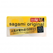 Презервативы увеличенного размера Sagami Original 0.02 XL-size - 12 шт. - Sagami - купить с доставкой в Липецке