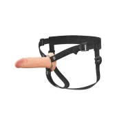 Полый страпон на ремнях 6’’ Hollow Silicone Strap-on - Pipedream - купить с доставкой в Липецке